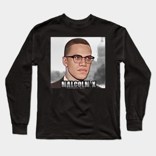 Malcolm X Long Sleeve T-Shirt